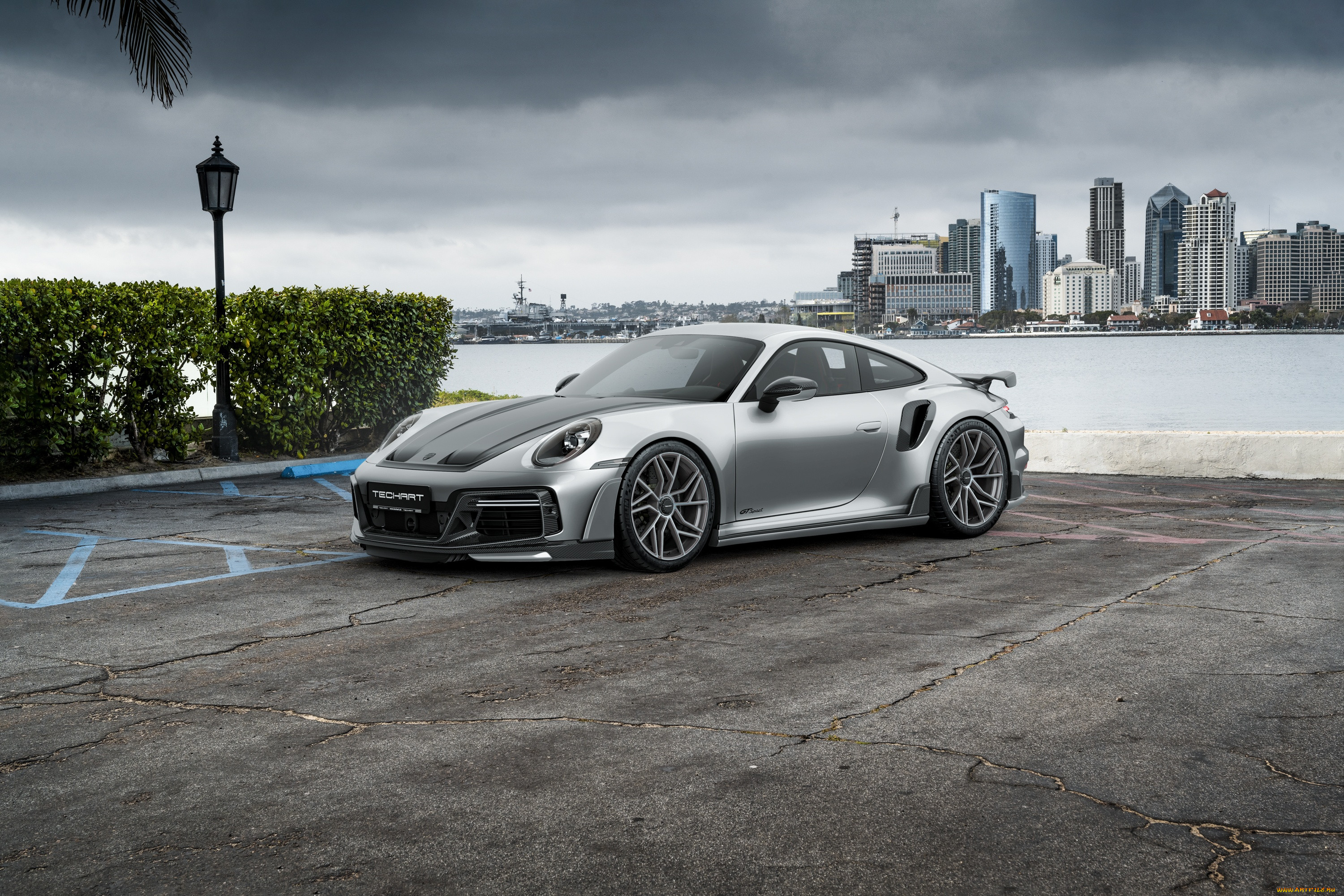 , porsche, 911, turbo, techart, 2024, gtsport